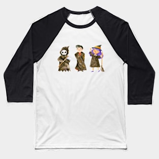 THE THREE HALLOWEEN CHARACTAR Baseball T-Shirt